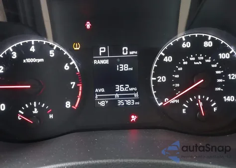 2022 Hyundai Accent Se z USA, uszkodzony, nr VIN 3KPC24A6XNE159124